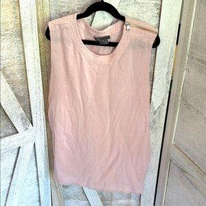 Vince Blush Sleeveless Top